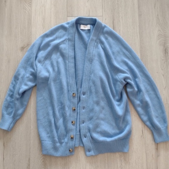 TNA Aritzia Barry Oversized Knit Cardigan Sweater - Picture 1 of 6